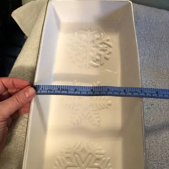 Snowflake serving dish - Picture 3 of 4